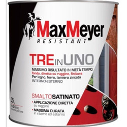 MAX MEYER - Smalto 3 in 1 500 ml Bianco Satinato
