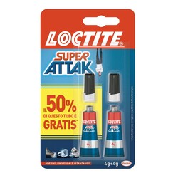 LOCTITE - Loctite supert attak 4g+4g bipack
