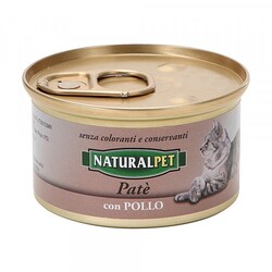 NATURAL PET - Naturalpet Pate' 85 gr Pollo