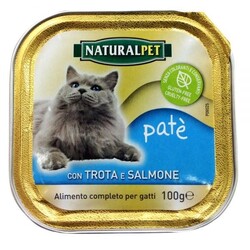 NATURAL PET - Natural Pet Pate’ 100 gr Trota e Salmone.