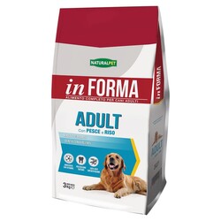 NATURAL PET - Naturalpet In Forma Adult 3kg Pesce e Riso