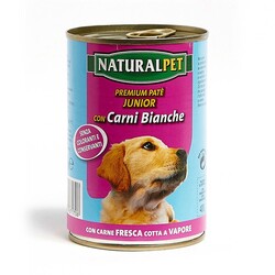 NATURAL PET - Naturalpet Bocconi Puppy Carni Bianche 400 gr