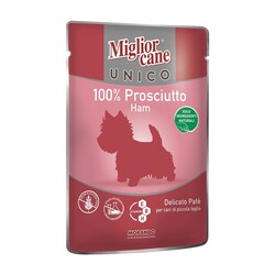 Morando - Migliorcane Unico Paté Prosciutto 100 gr