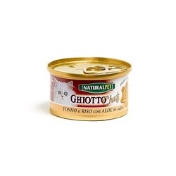 NATURAL PET - Naturalpet Ghiotto Chef 80 gr Tonno Riso Aloe