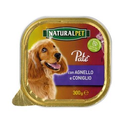 NATURAL PET - Naturalpet Patè Dog 300 gr Agnello e Coniglio