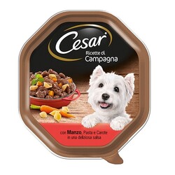 CESAR - Cesar Ricette i Campagna 150 gr Manzo Pasta Carote