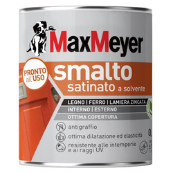 MAX MEYER - Smalto Satinato a Solvente Bianco