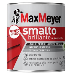 MAX MEYER - Smalto a Solvente Brillante Bianco
