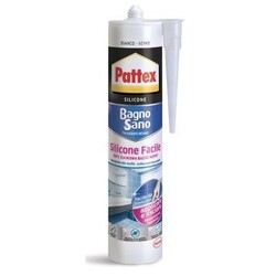 PATTEX - Pattex bagno sano silicone facile bianco 300ml