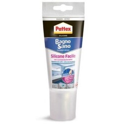 PATTEX - Pattex bagno sano silicone facile bianco 150ml