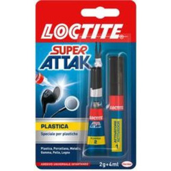 LOCTITE - Loctite super attak plastica 2g+4ml