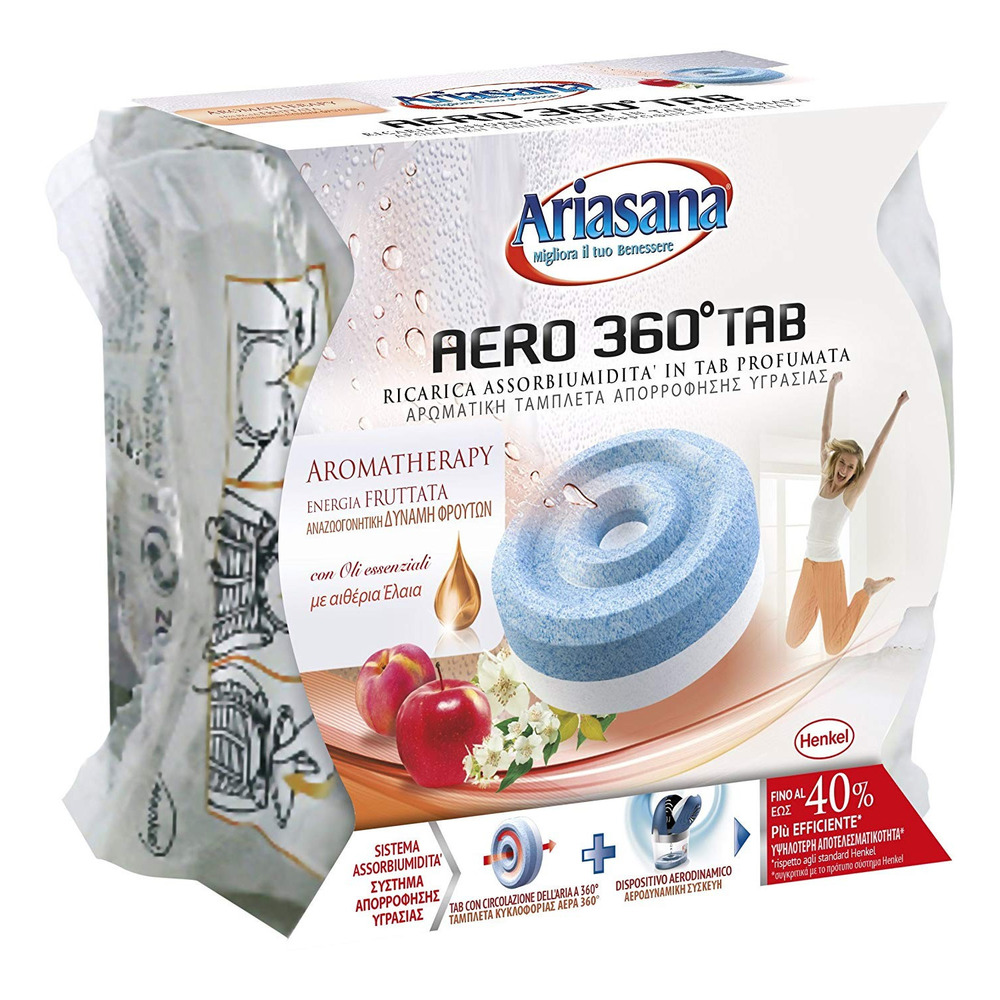 Ariasana aero 360 tab vaniglia conforting 450g
