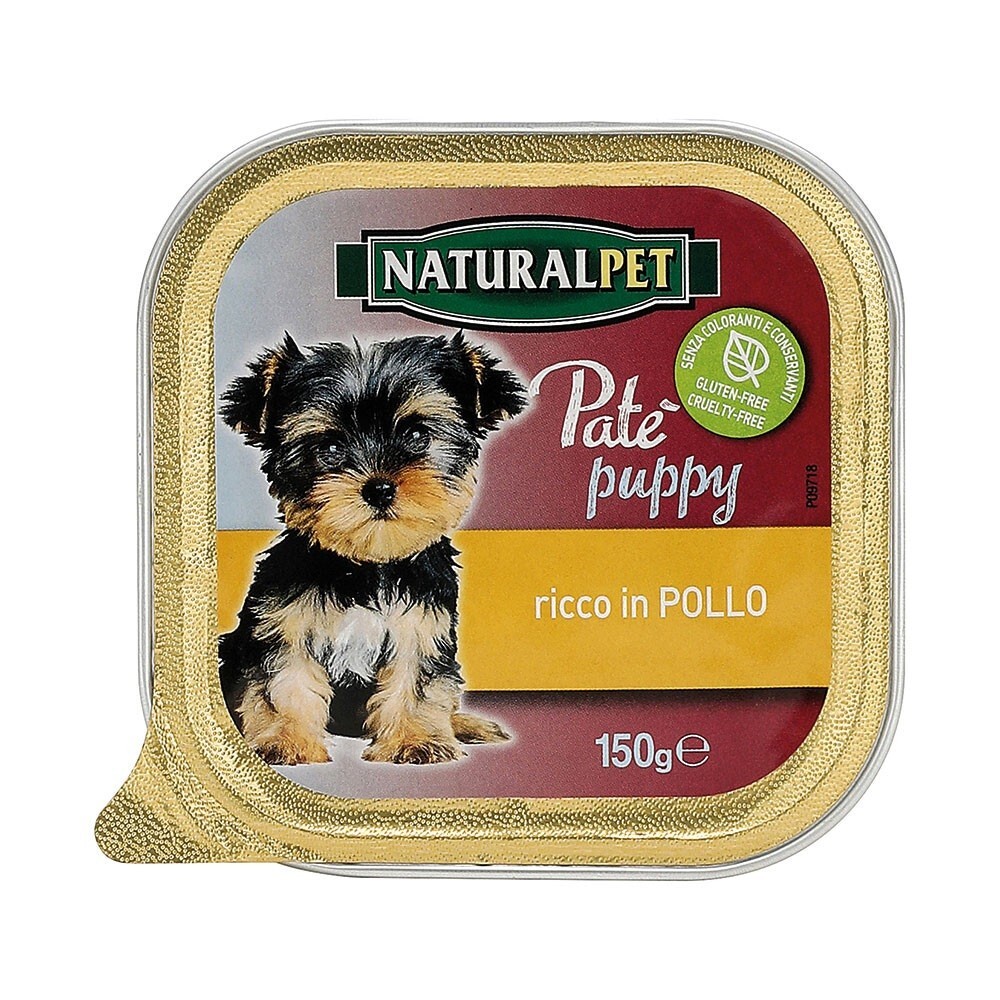 Naturalpet Dog Patè Puppy 150 gr Pollo