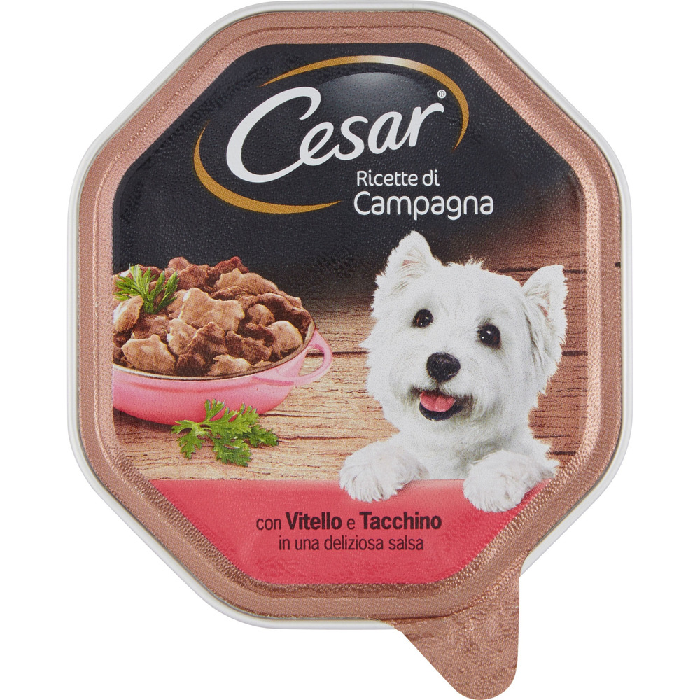 Cesar Ricette di Campagna per Cane 150 gr Vitello