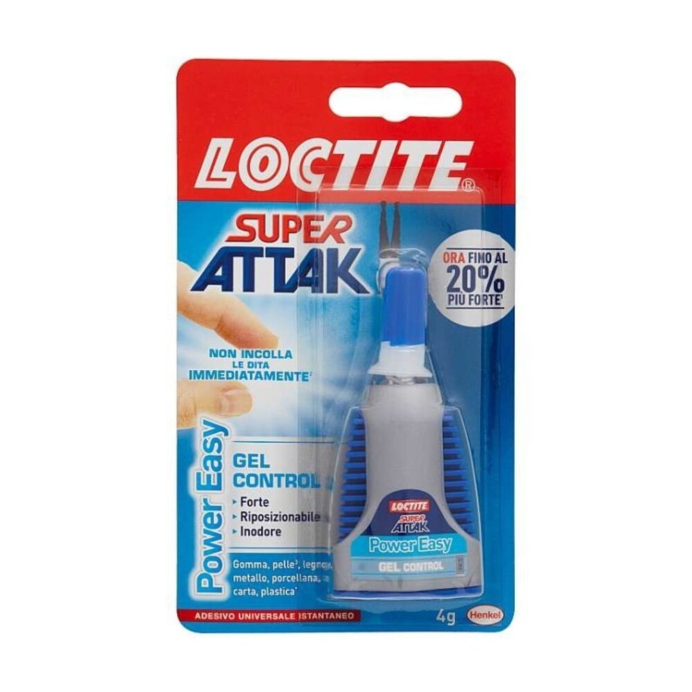 LOCTITE Loctite super attak control power easy 4g - shop online su Brico io